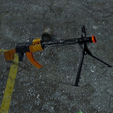 Fake gun(anamorpic)