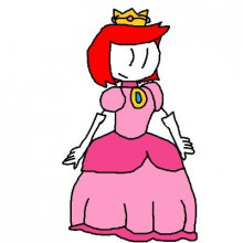 Ellie Rose as Princess Peach