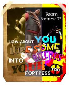 TF2 No bitches update poster 2022