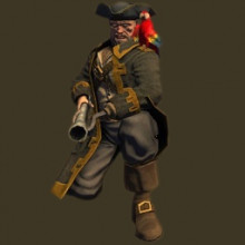 Captain with Blunderbuss