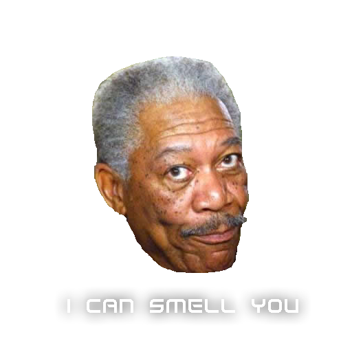 Morgan Freeman Smells You