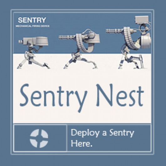 Sentry Nest Spot Team Fortress 2 Sprays