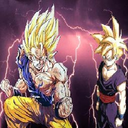 Dragonball Z goku and gohan [GameBanana] [Sprays]