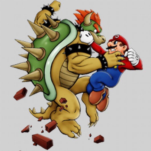 Mario versus Bowser