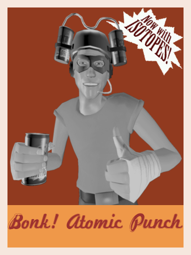Bonk! Atomic Punch Poster