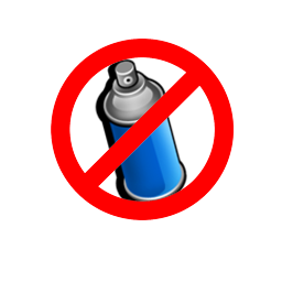 Be ECO-Friendly and don't spray on the maps !