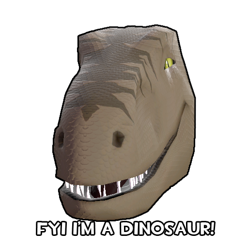 FYI I'm a Dinosaur