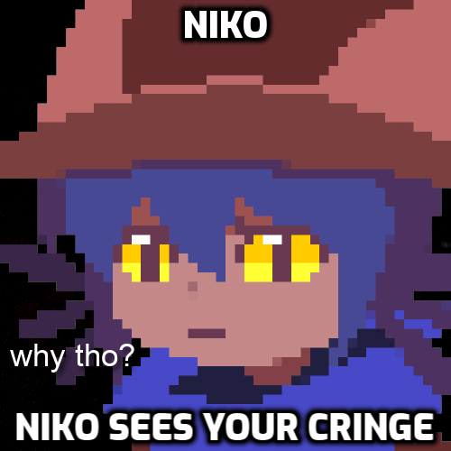 Oneshot Niko sees your cringe [Team 2]