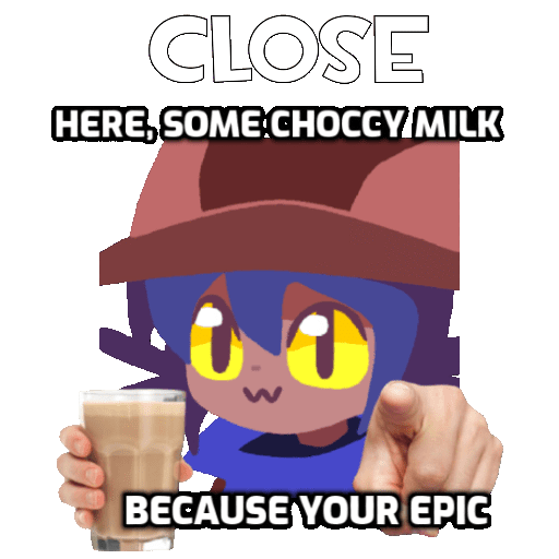 Oneshot Niko give you some choccy milk