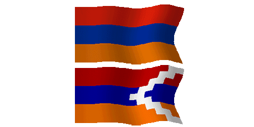 Flag of Armenia and Artsakh