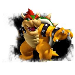 Super Mario Kart Bowser [GameBanana] [Sprays]