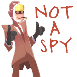 Not A Spy [GameBanana] [Sprays]