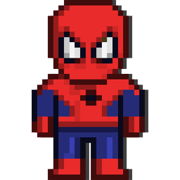 Pixelated Spider-Man [GameBanana] [Sprays]