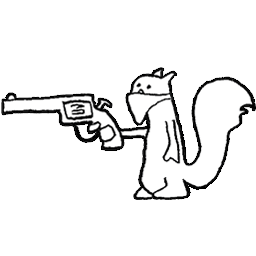 Squirrel with Gun
