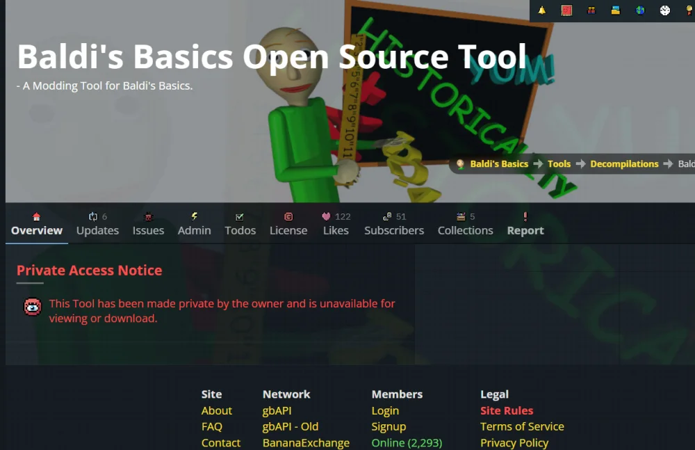 R.I.P Baldi's Basics Open Source Tool (IT'S BACK!) Blog Post for Baldi ...