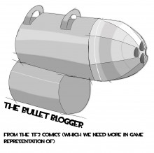 The Bullet Blogger (minigun)