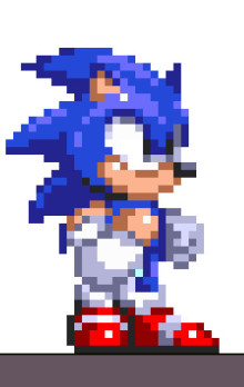 Sonic sprites and pixel art collection  Indreams - Dreams™ companion  website