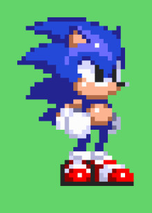 Sonic sprites and pixel art collection  Indreams - Dreams™ companion  website