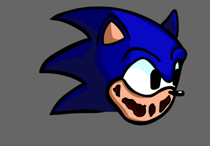 a quick sprite i made of sonic.err [Friday Night Funkin'] [Concepts]