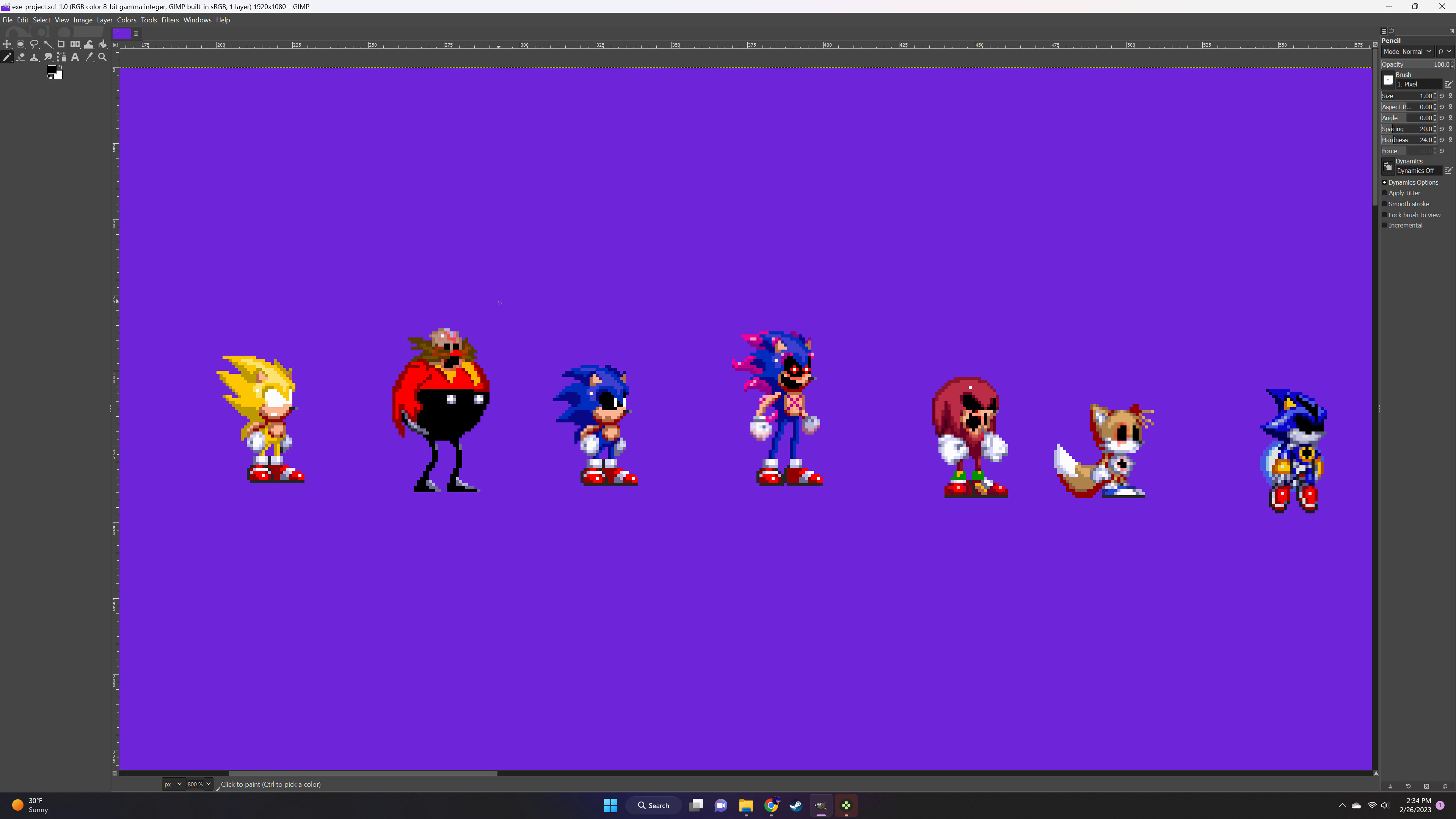 sonic.exe triple trouble 16 bit sprite remake [Friday Night Funkin ...