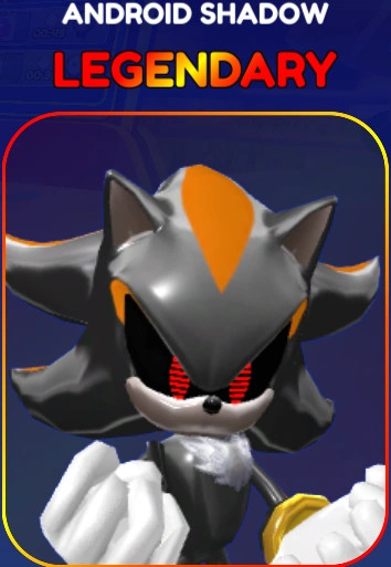 Andriod Shadow Concept for Sonic 3 A.I.R. | S3AIR Concepts