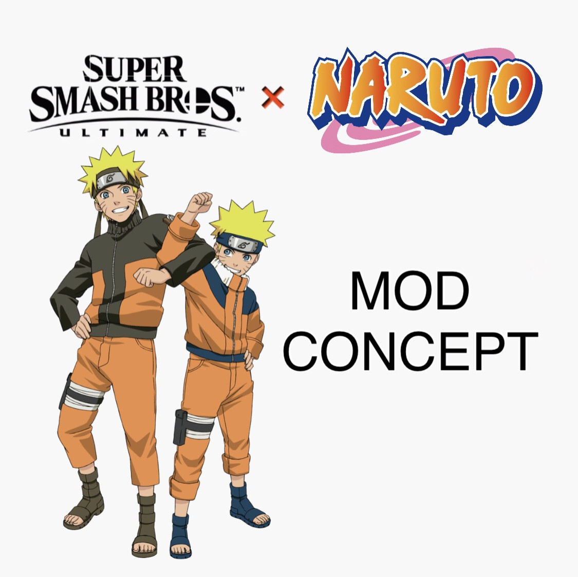 Concept for Naruto Uzumaki Mod Concept for Super Smash Bros