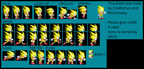 The Other Ultimate Sonic Sprite Pack