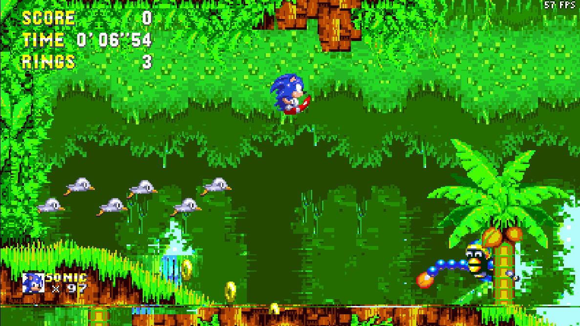 Retro Engine Screen Resolution Concept for Sonic 3 A.I.R. | S3AIR Concepts