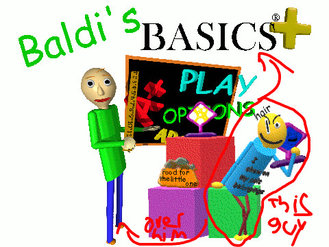 Tango in BB+ (texture pack) Concept for Baldi's Basics | Baldi Concepts