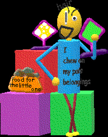 Tango in BB+ (texture pack) Concept for Baldi's Basics | Baldi Concepts