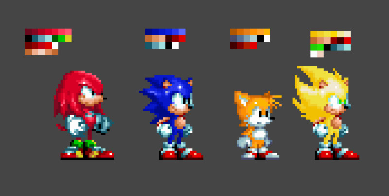 Amy mania sprites by troopsushi : r/SonicTheHedgehog