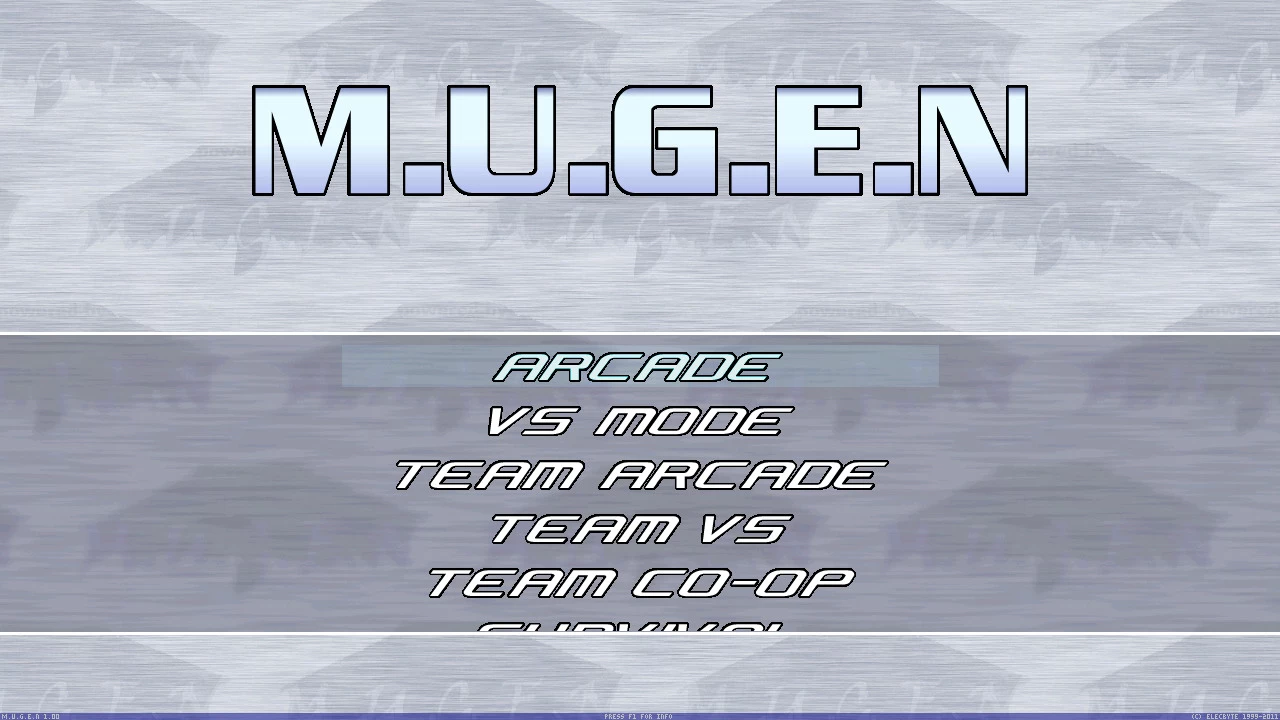 Mugen 1 0 And 1 1 Beta 1 M U G E N Mods