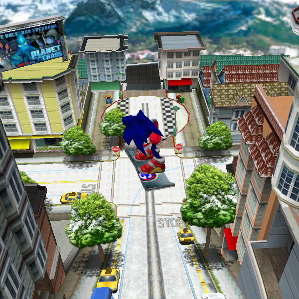 Winter City Escape Sonic Adventure 2 Maps