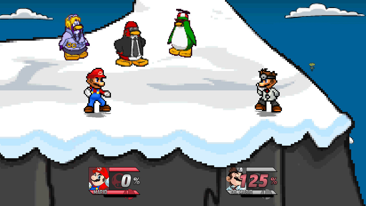 Club Penguin The Tallest Mountain 0 9 3 Cmc Super Smash Bros Crusade Maps