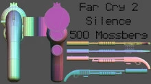 UV Mapped Silence Mossberg 500