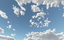 Moving clouds