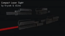 Compact laser for pistols