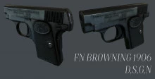 FN Browning 1906 Textured