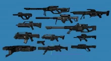 BattleField 2142 Guns