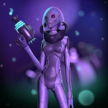 Chiary - Female Alien Character