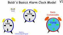Baldi's Basics Alarm Clock Model (V1)