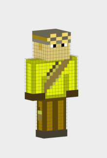 Minecraft Banana Soldier