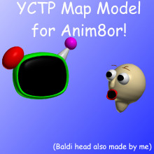 YCTP Map Pad Model (for Anim8or!)