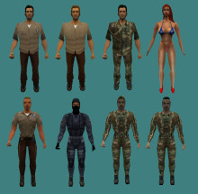 GTA Vice City Player Models (Half-Life)