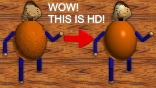 Baldi’s Basics Plus - 3D Anim8or Model Pack 3D Model