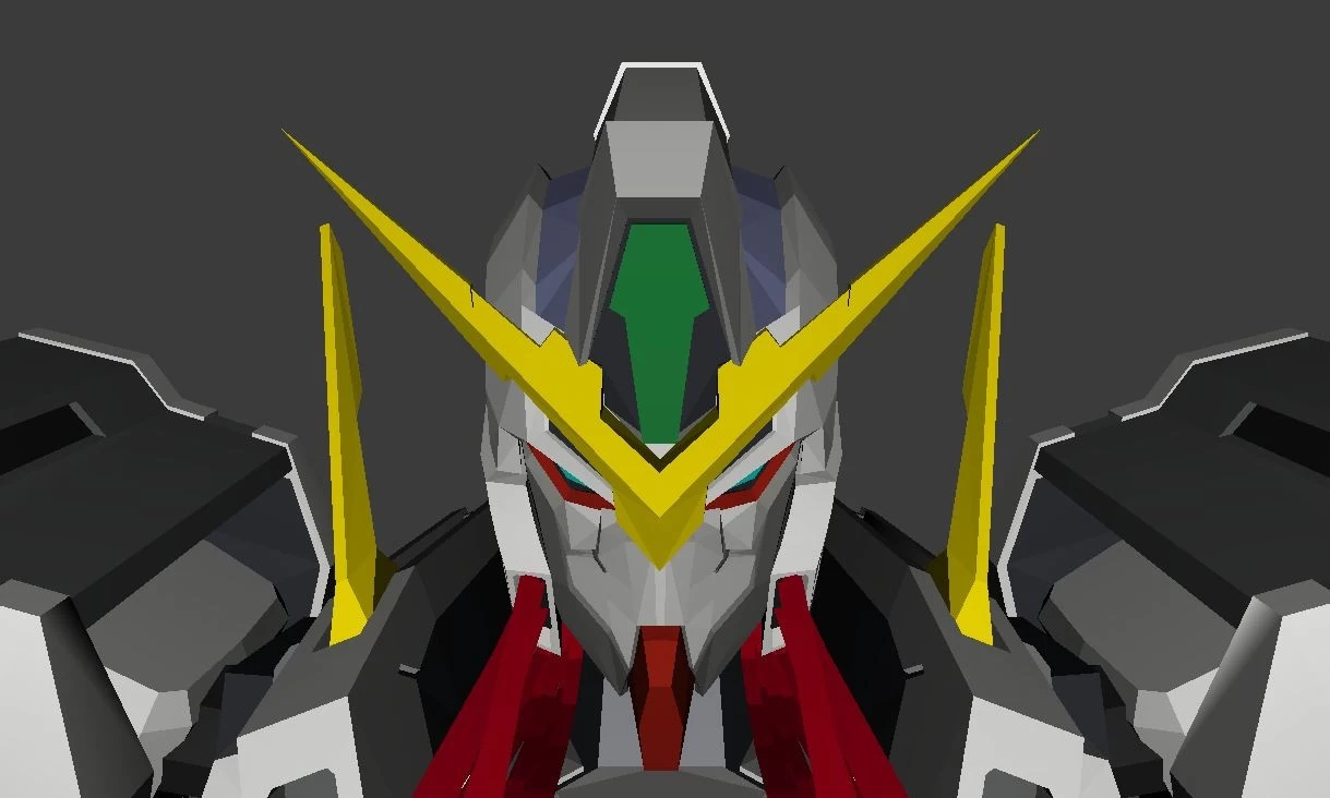 Gundam Nadleeh 3D Model, image size:1219x732