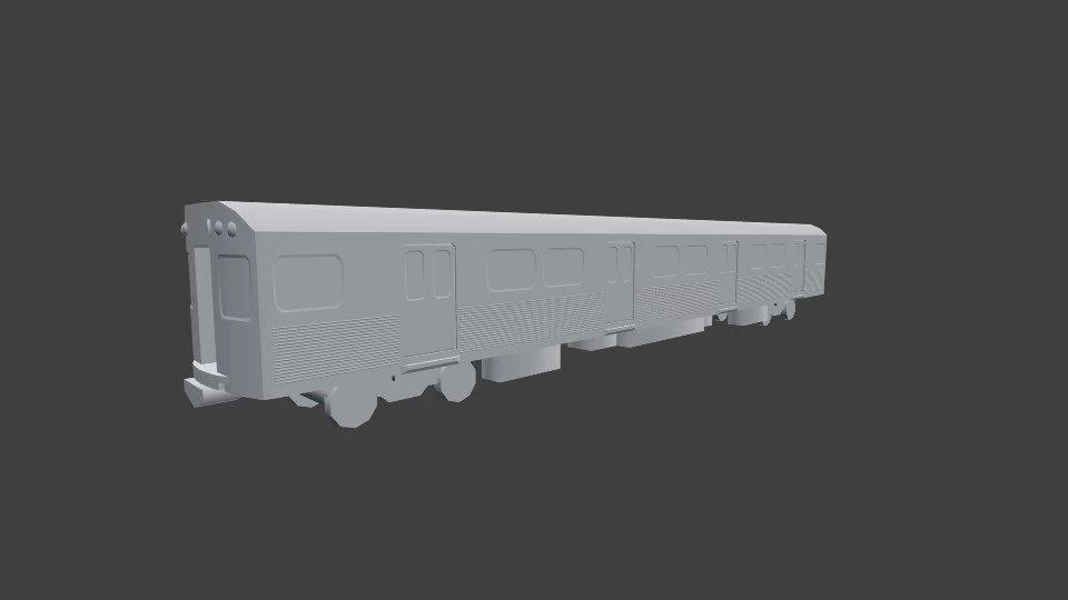 Subway Train 3d Models - roblox subway train model