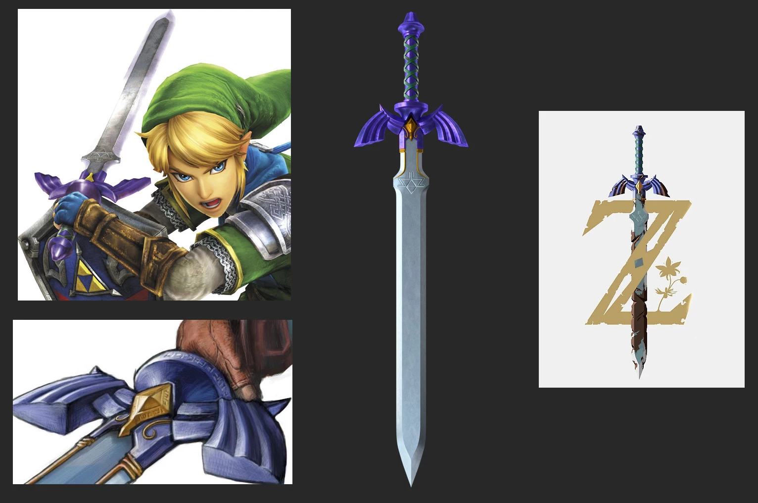 Master Sword Zelda 3d Models - master sword zelda 3d models sword textures ...