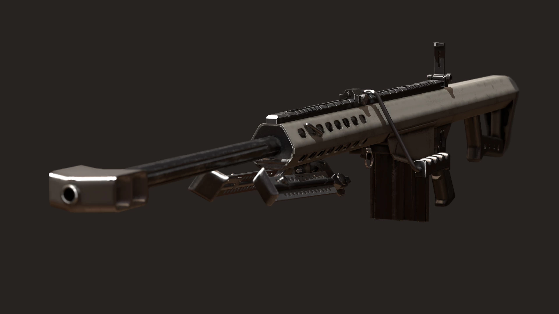 Barrett .50 Caliber Sniper Rifle 