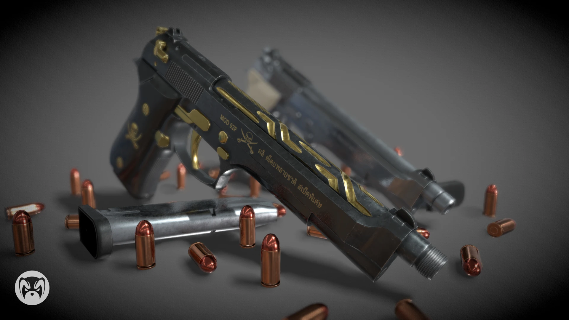 Black Lagoon Beretta 92F 
